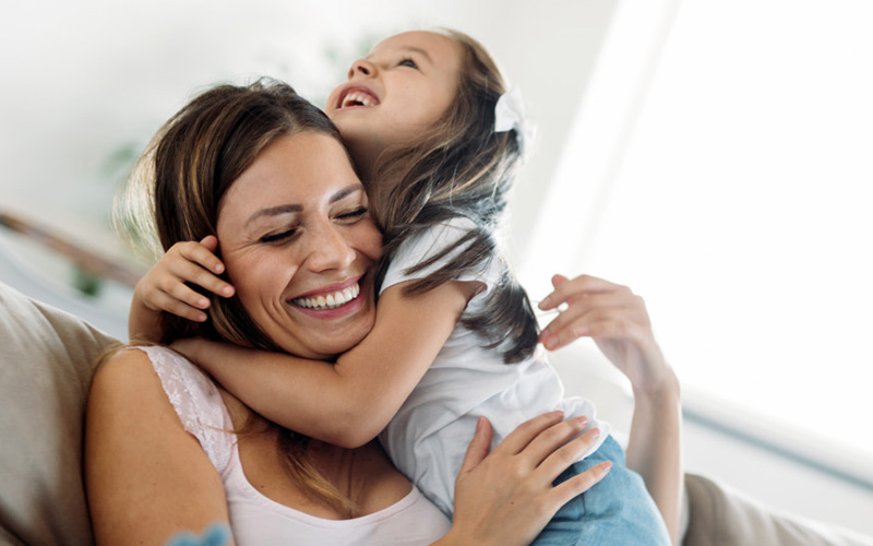 smiling family